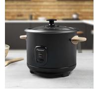 Bestron Cuiseur à riz avec poignées en Bambou ARC180BW 1,8 L 700W Noir