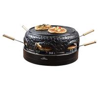 Bestron Appareil à pizza pour 6 personnes APD600Z 910 W Noir