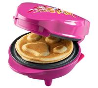 Bestron Gaufrier mini Paw Patrol – indicateur de cuisson, Ø10 cm, licence officielle, rose