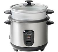 Bestron Kitchen Heroes ARC100 - Cuiseur à riz/cuiseur à vapeur - 1 litre - 400 Watt - acier inoxydable