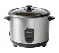 Bestron Kitchen Heroes ARC180 - Cuiseur à riz/cuiseur à vapeur - 1.8 litres - 700 Watt - acier inoxydable
