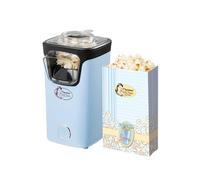 Bestron machine a pop corn, popcorn machine avec technologie d'air chaud, inclut 10 sacs à popcorn & une tasse à mesurer intégrée, Collection Sweet Dreams, Couleur: Bleu