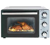 Barbecue mini-four 1300W Minuterie supérieure de cuisson pour cuisson sur le barbecue 20 litres Bestron AOV20