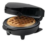 Bestron Mini gaufrier pour gaufres classiques, Petit gaufrier avec revetement anti-adhesif, pour les anniversaires d'enfants, les fe