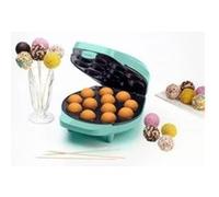 Bestron Appareil à cake pop rétro – 700 W, support, fourchette & 12 bâtonnets – Menthe