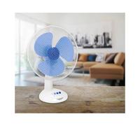 Bestron Ventilateur De Table - Panier 35cm - Blanc - 40w - Debit Dair 40,24,20m3/min. Vitesse De Lair 2,49m/sec - Sonore: 49,3 D Bestron