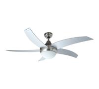 bestron - ventilateur plafond 132cm + lumière - dcf52lsr