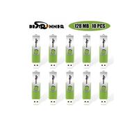 BESTRUNNER 10PCS 128M Clé USB 2.0 De Haute Vitesse Mémoire Flash Stick Stockage Pouce U Disque Pliable