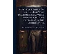 Best's Key Ratings Of "Surplus Line" Fire Insurance Companies And Associations Operating In The United States