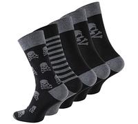 BestSale247 Lot de 10 paires de chaussettes professionnelles pour homme - Bord confortable (élastique souple) - Doux pour les veines - Coutures plates et douces au niveau des orteils, 10 paires