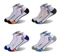 BestSale247 Lot de 12 paires de socquettes de sport/loisirs En coton Tailles 39-42 ou 43-46 Pour homme, Motif 7., 39-42