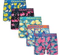 BestSale247 Lot de 3 ou 5 boxers pour homme - Sous-vêtements - Boxers rétro - Trunks en coton super doux, L