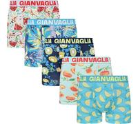 BestSale247 Lot de 3 ou 5 boxers pour homme - Sous-vêtements Boxers rétros pour hommes - Trunks en coton super doux, XL