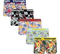 BestSale247 Lot de 5 boxers pour femme et fille en coton super doux, Lot de 5 / mélange de couleurs 8808, L