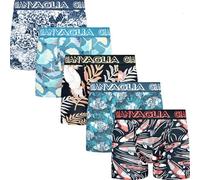 BestSale247 Lot de 5 boxers pour homme en coton super doux, L