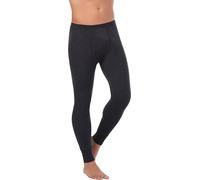 BestSale247 Sous-vêtements de ski thermiques longs pour homme, caleçons thermiques en coton, sous-vêtements fonctionnels, gris foncé, L