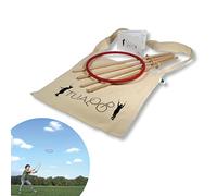 BestSaller "Tualoop Ensemble Complet pour 2 Joueurs avec Sac Issu du Commerce équitable (Multicolore)
