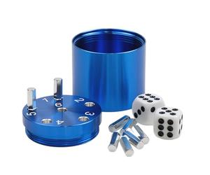 BestSaller Super Six aluminium Jeu de Voyage (Bleu)