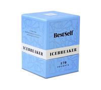 BestSelf Icebreaker Deck, Jeu Brise-Glace engageant, 170 Cartes de Conversation pour créer de Vraies Conversations pour Les Amis, Les collègues, la Famille, Les Rendez-Vous, Cartes de Conversation