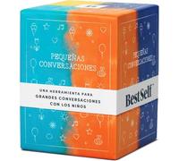 BestSelf Pequeñas Conversaciones - Cartes de conversation espagnoles Little Talk - 150 invites, idéales pour les jeux de thérapie, les activités de compétences sociales et les conversations amusantes