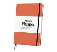 BestSelf Planificateur quotidien - Carnet de planification non daté de 6 mois pour l'organisation et la planification ; planificateur idéal pour les étudiants, les écoles, les collèges et les