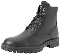 Bestseller A/S Jfwbernie Pu Bateau Bottines à lacets en polyuréthane Homme, Anthracite, 44 EU