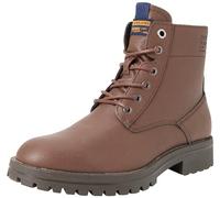 Bestseller A/S Jfwbernie Pu Bateau Bottines à lacets en polyuréthane Homme, Java, 44 EU
