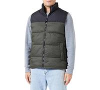 Bestseller A/S Jjetoby Bodywarmer col Sn Gilet, Colophane/détail : Blocage Noir, M Homme