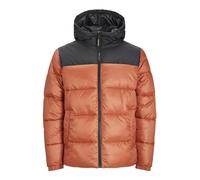 Bestseller A/S Jjetoby Tampon Hood Sn Veste, Picante/Détails : Blocage Noir, M Homme