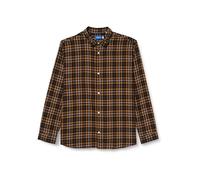 Bestseller A/S Jorjoshua Check Shirt Ls Chemise de loisirs Homme, Chocolat, XL