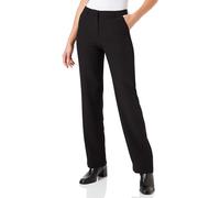 Bestseller A/S ONLELLY Life Mid Straight ELA Pant TLR Pantalons, Black, 38W / 32L Femme