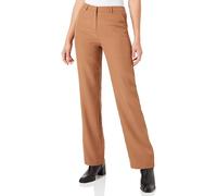 Bestseller A/S Onlelly Life Mid Straight Ela Pant TLR Pantalons, Toasted Coconut, 38W x 32L Femme