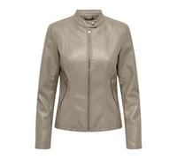 Bestseller A/S Onlnewmelisa CC OTW Veste en Cuir synthétique, Weathered Teak, XL Femme