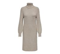 A/S ONLSASHA L/S Rollneck Dress NCA KNT Robe en Tricot, Mocha Meringue/Detail:W. Melange, S Femme