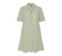 Bestseller A/S Pcjeanita SS Robe, Vert Marais, Taille XS Femme
