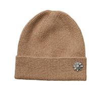 Bestseller A/S Pcjeila Hood BC Bonnet, Gris Clair, Taille Unique Femme