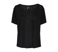 Bestseller A/S Pcnollie SS Top Noos T-Shirt, Noir, S Femme