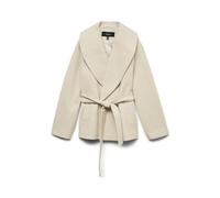 Bestseller A/S Veste VMANNE Bergen LCS pour Femme, Oatmeal/détail : mélangé, M, Oatmeal/détails : mélange., M