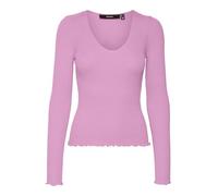 Bestseller A/S Vmevie Ls Pull À Col en V GA Noos Sweater Femme