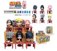 Bestseller Naruto Shippuden Ramen Theme Series Blind Box - Figurines miniatures en PVC Chibi, jouets Uchiha Sasuke & Naruto, cadeaux quotidiens 6PCS No box