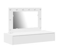 Bestseller Table de Maquillage Murale avec Lumières LED - CLOUD - Pour femmes/filles - Blanches FR475