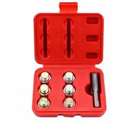 BestsQ M17x1.5MM Bouchon de vidange d'huile Kit de réparation de Filetage | de Robinet Vis de Carter d'huile Outil de rechapage