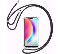 BestST Coque Cordon de Cou pour Xiaomi Redmi Note 9/Redmi 10X 4G Étui avec Collier,Housse en Tour de Cou Lanière en Corde,Lanyard Case,Cover Necklace Bandouilière Stylée