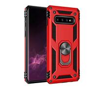 BestST Coque Galaxy S10+ Plus, Coque Samsung S10+ Plus, Etui Housse de Protection Antichoc Durable Résistante 2 en 1 Hybride PC Robuste + TPU Souple pour Samsung Galaxy S10 Plus+ Verre trempé