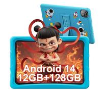 BESTTAB A10 Tablette Enfants 10 Pouces Android 14, 12Go +128Go(TF 2To) Octa Core Tablette éducative, 5100mAh 10W Contrôle Parental Tablette Tactile Éducative avec Kid-Proof, GMS, WiFi 6