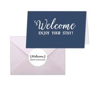 Besttile Lot de 20 cartes de vœux pour hôtel et motel, 10,2 x 15,2 cm