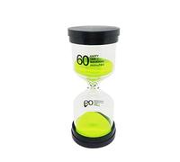 Besttimes Sablier 60 Minute Green Sand Timer Parfait Cuisine Sablier Verre de Verre (Vert)