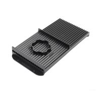 Besttoolifes 12 mm ABS Carpe Boilie Rolling Table pour Appâts - Base longue 30 x 15 cm avec 8/12/14/16/20 mm de diamètre - Rouleau d'appât noir pour bouillettes et -ups