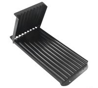 Besttoolifes 16 mm ABS Carpe Boilie Rolling Table pour Appâts - Base longue 30 x 15 cm avec 8/12/14/16/20 mm de diamètre - Rouleau d'appât noir pour bouillettes et -ups