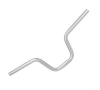 Besttoolifes 25,4 x 580 x 160 mm - En aluminium - Pliable - Pour guidon de vélo - Longueur : 580 mm - Diamètre : 25,4 mm - Hauteur : 120/160 mm - Compatible avec les vélos pliants